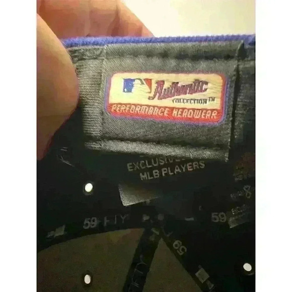 New Era New York Mets 59FIFTY Fitted Hat Blue Size 6 7/8 MLB - Picture 8 of 13